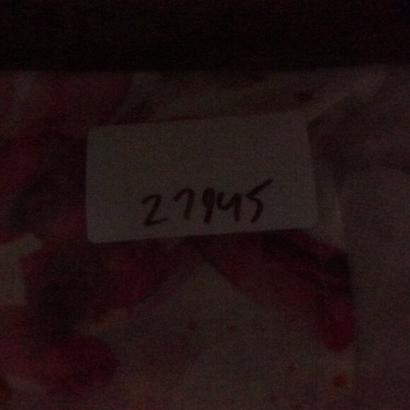 allegra masetti firenze Linen Maxi Dress Womens Small Floral Multi Color - Picture 10 of 10